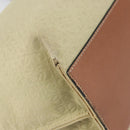 LOEWE Anagram Tote Bag Canvas Beige Auth BA9735-14