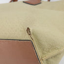 LOEWE Anagram Tote Bag Canvas Beige Auth BA9735-15