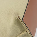 LOEWE Anagram Tote Bag Canvas Beige Auth BA9735-16