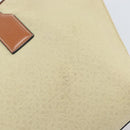 LOEWE Anagram Tote Bag Canvas Beige Auth BA9735-10