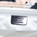 Salvatore Ferragamo Tote Bag Satin Beige Silver Auth BA9737-12