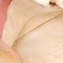 CHANEL Tragetasche Canvas Weiß Gold CC Auth BA9739-11