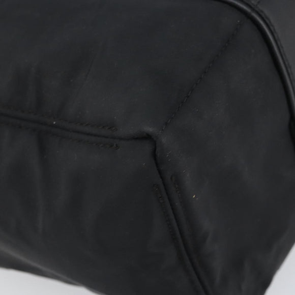 HERMES Acape Luco PM Handtasche Nylon Schwarz Auth BA9743