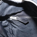 HERMES Acape Luco PM Handtasche Nylon Schwarz Auth BA9743-19
