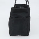 HERMES Acape Luco PM Handtasche Nylon Schwarz Auth BA9743-3