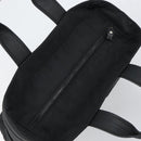 HERMES Acape Luco PM Handtasche Nylon Schwarz Auth BA9743-6