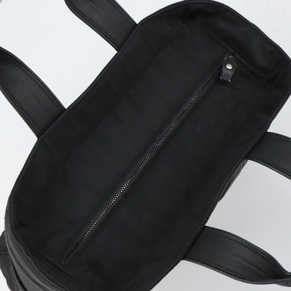 HERMES Acape Luco PM Handtasche Nylon Schwarz Auth BA9743