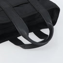 HERMES Acape Luco PM Hand Bag Nylon Black Auth BA9743-7