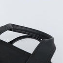 HERMES Acape Luco PM Hand Bag Nylon Black Auth BA9743-8