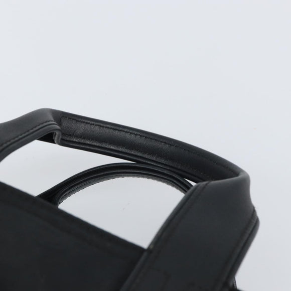 HERMES Acape Luco PM Handtasche Nylon Schwarz Auth BA9743