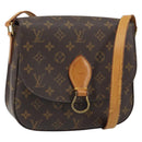 LOUIS VUITTON Monogram Saint Cloud GM Shoulder Bag M51242 LV Auth BA9744-1