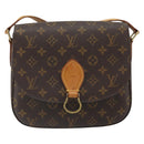 LOUIS VUITTON Monogram Saint Cloud GM Shoulder Bag M51242 LV Auth BA9744-13