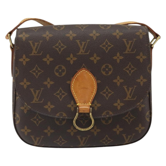 LOUIS VUITTON Monogram Saint Cloud GM Shoulder Bag M51242 LV Auth BA9744