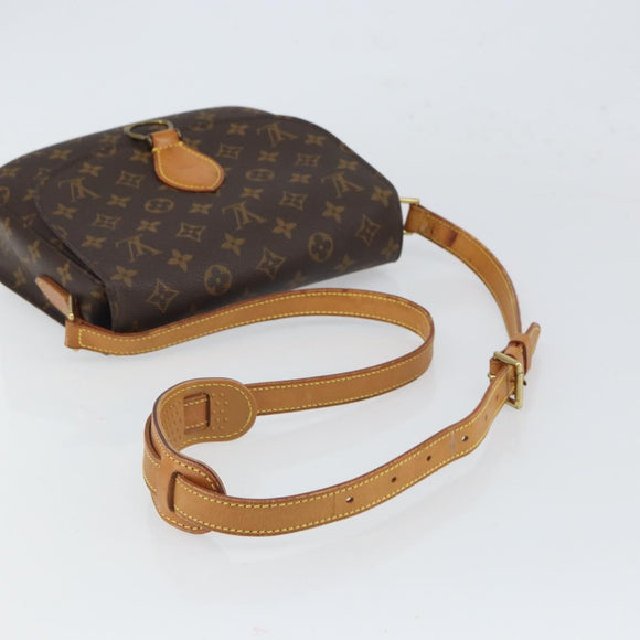 LOUIS VUITTON Monogram Saint Cloud GM Shoulder Bag M51242 LV Auth BA9744