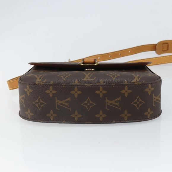 LOUIS VUITTON Monogram Saint Cloud GM Shoulder Bag M51242 LV Auth BA9744