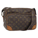 LOUIS VUITTON Monogram Nile Shoulder Bag M45244 LV Auth BA9747-1