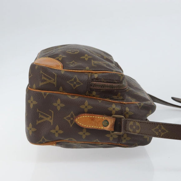 LOUIS VUITTON Monogram Nile Shoulder Bag M45244 LV Auth BA9747