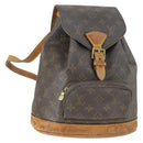 LOUIS VUITTON Monogram Montsouris MM Rucksack M51136 LV Auth BA9748A-1