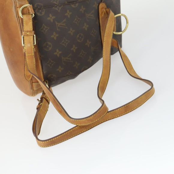 LOUIS VUITTON Monogram Montsouris MM Rucksack M51136 LV Auth BA9748A