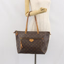 LOUIS VUITTON Monogram Jena MM Tote Bag M42267 LV Auth BA9750-25