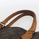 LOUIS VUITTON Monogram Sac Plat Hand Bag M51140 LV Auth BA9754-8