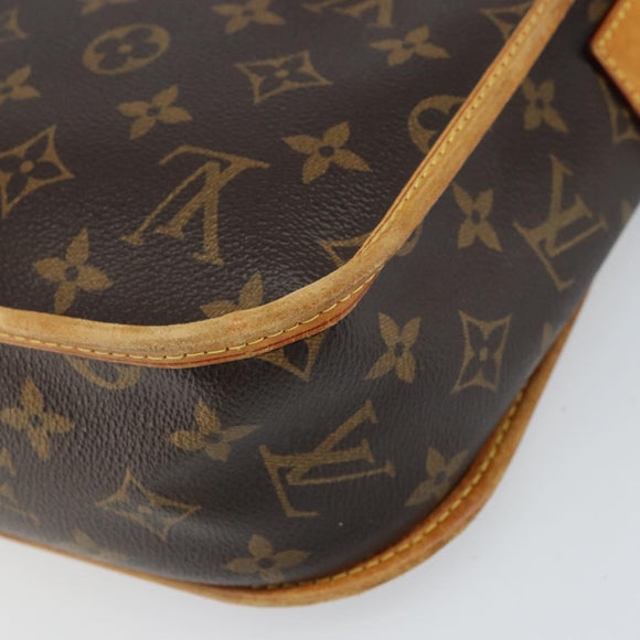 LOUIS VUITTON Monogram Messenger Bosphore PM Shoulder Bag M40106 LV Auth BA9755