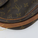LOUIS VUITTON Monogram Jeune Fille GM Shoulder Bag M51225 LV Auth BA9756-15