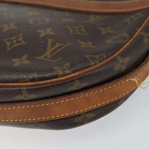 LOUIS VUITTON Monogram Jeune Fille GM Shoulder Bag M51225 LV Auth BA9756