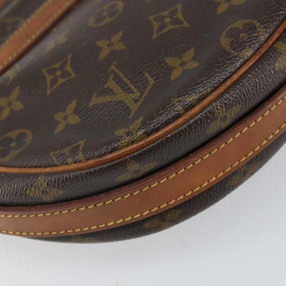 LOUIS VUITTON Monogram Jeune Fille GM Shoulder Bag M51225 LV Auth BA9756