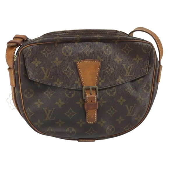 LOUIS VUITTON Monogram Jeune Fille GM Shoulder Bag M51225 LV Auth BA9756
