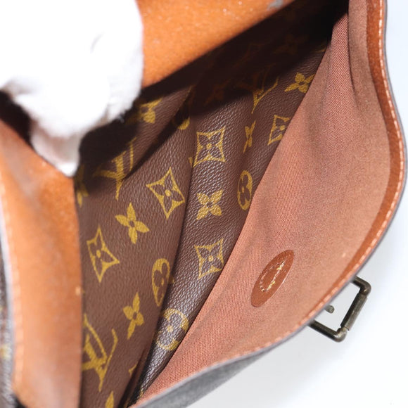 LOUIS VUITTON Monogram Jeune Fille GM Shoulder Bag M51225 LV Auth BA9756