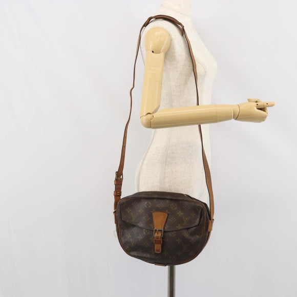 LOUIS VUITTON Monogram Jeune Fille GM Shoulder Bag M51225 LV Auth BA9756