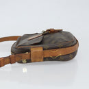 LOUIS VUITTON Monogram Jeune Fille GM Shoulder Bag M51225 LV Auth BA9756-4