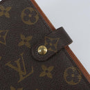 LOUIS VUITTON Monogram Agenda PM Day Planner Cover R20005 LV Auth BA9758-17