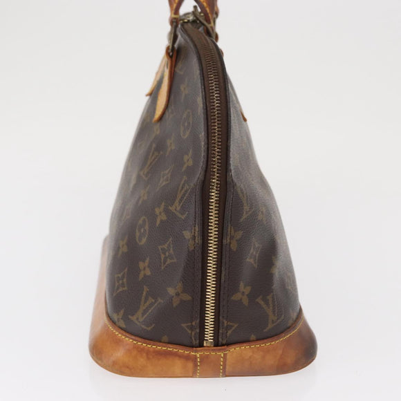 LOUIS VUITTON Monogram Alma Hand Bag M51130 LV Auth BA9765