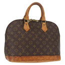 LOUIS VUITTON Monogram Alma Hand Bag M51130 LV Auth BA9766-1