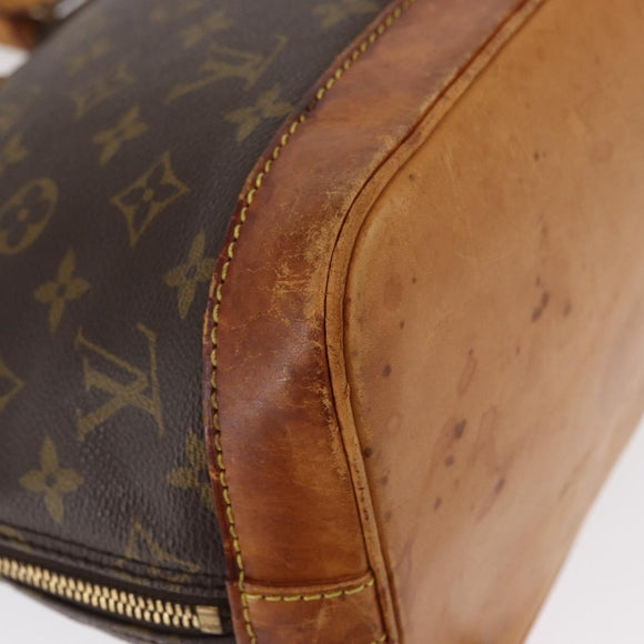 LOUIS VUITTON Monogram Alma Handtas M51130 LV Auth BA9766