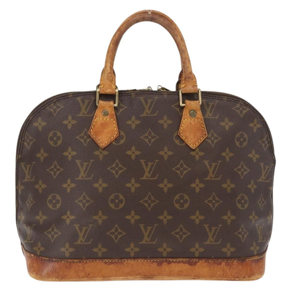 LOUIS VUITTON Monogram Alma Hand Bag M51130 LV Auth BA9766