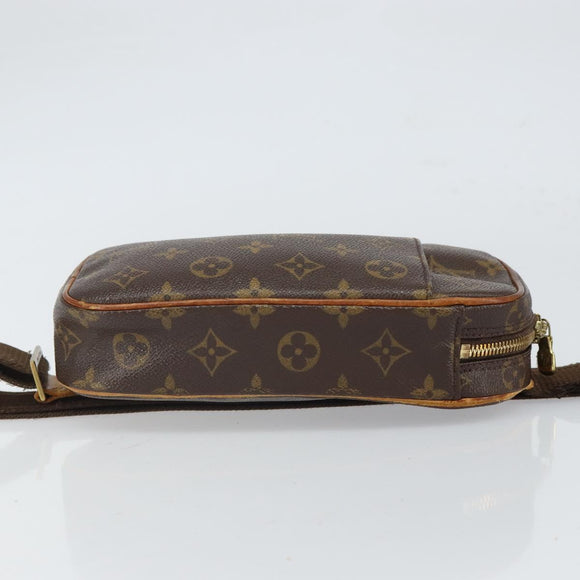 LOUIS VUITTON Monogram Pochette Gange Shoulder Bag M51870 LV Auth BA9769