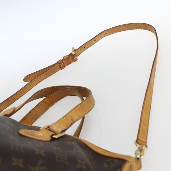 LOUIS VUITTON Monogram Palermo PM Tote Bag M40145 LV Auth BA9770
