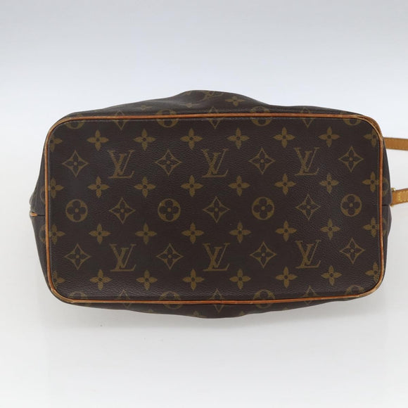 LOUIS VUITTON Monogram Palermo PM Tote Bag M40145 LV Auth BA9770