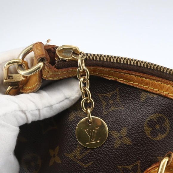 LOUIS VUITTON Monogram Palermo PM Tote Bag M40145 LV Auth BA9770