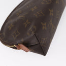 LOUIS VUITTON Monogram Pochette Cosmetic PM Pouch M43998 LV Auth BA9771-15