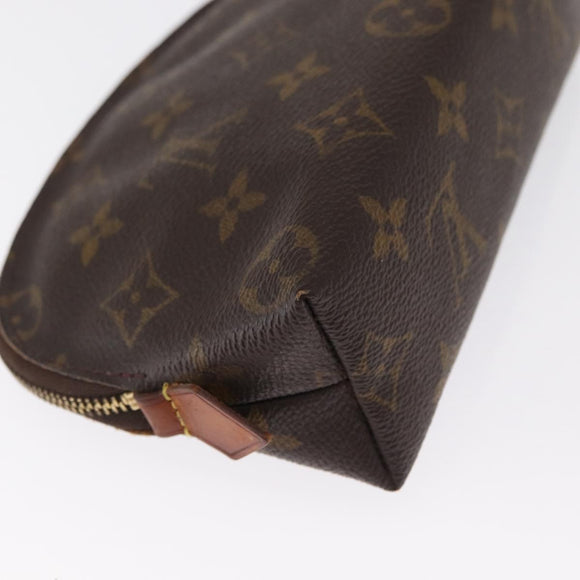 LOUIS VUITTON Monogram Pochette Cosmetic PM Pouch M43998 LV Auth BA9771