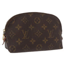 LOUIS VUITTON Monogram Pochette Cosmetic PM Pouch M43998 LV Auth BA9771-1