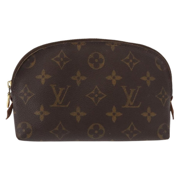 LOUIS VUITTON Monogram Pochette Cosmetic PM Pouch M43998 LV Auth BA9771