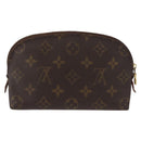 LOUIS VUITTON Monogram Pochette Cosmetic PM Pouch M43998 LV Auth BA9771-2
