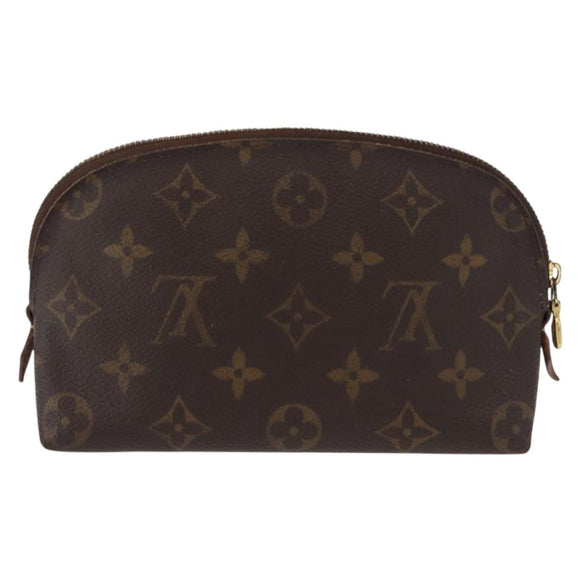 LOUIS VUITTON Monogram Pochette Cosmetic PM Pouch M43998 LV Auth BA9771