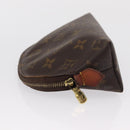LOUIS VUITTON Monogram Pochette Cosmetic PM Pouch M43998 LV Auth BA9771-4