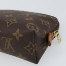 LOUIS VUITTON Monogram Pochette Cosmetic PM Pouch M43998 LV Auth BA9772-15